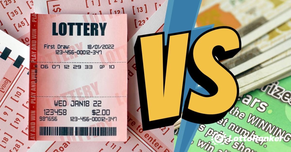 Lotéria verzus stieracie žreby: Ktorá má lepšie šance na výhru?